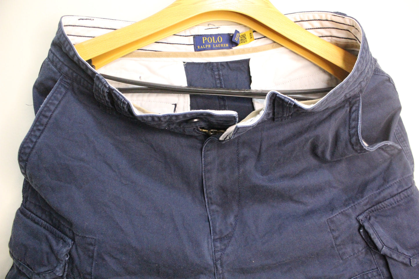 Polo Ralph Lauren Navy Blue Cargo Shorts Size: 42