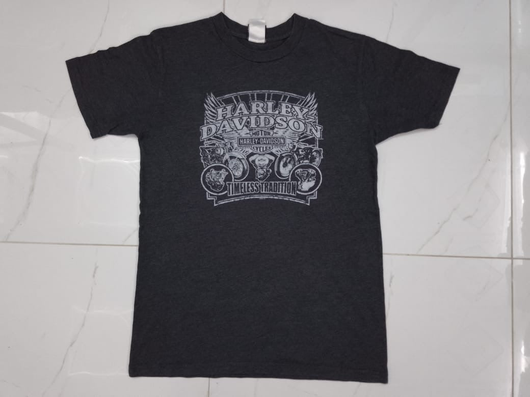 Harley Davidson Shirt Extra Large Adult Gray Farmington Hills, MI 2008 Mens XL