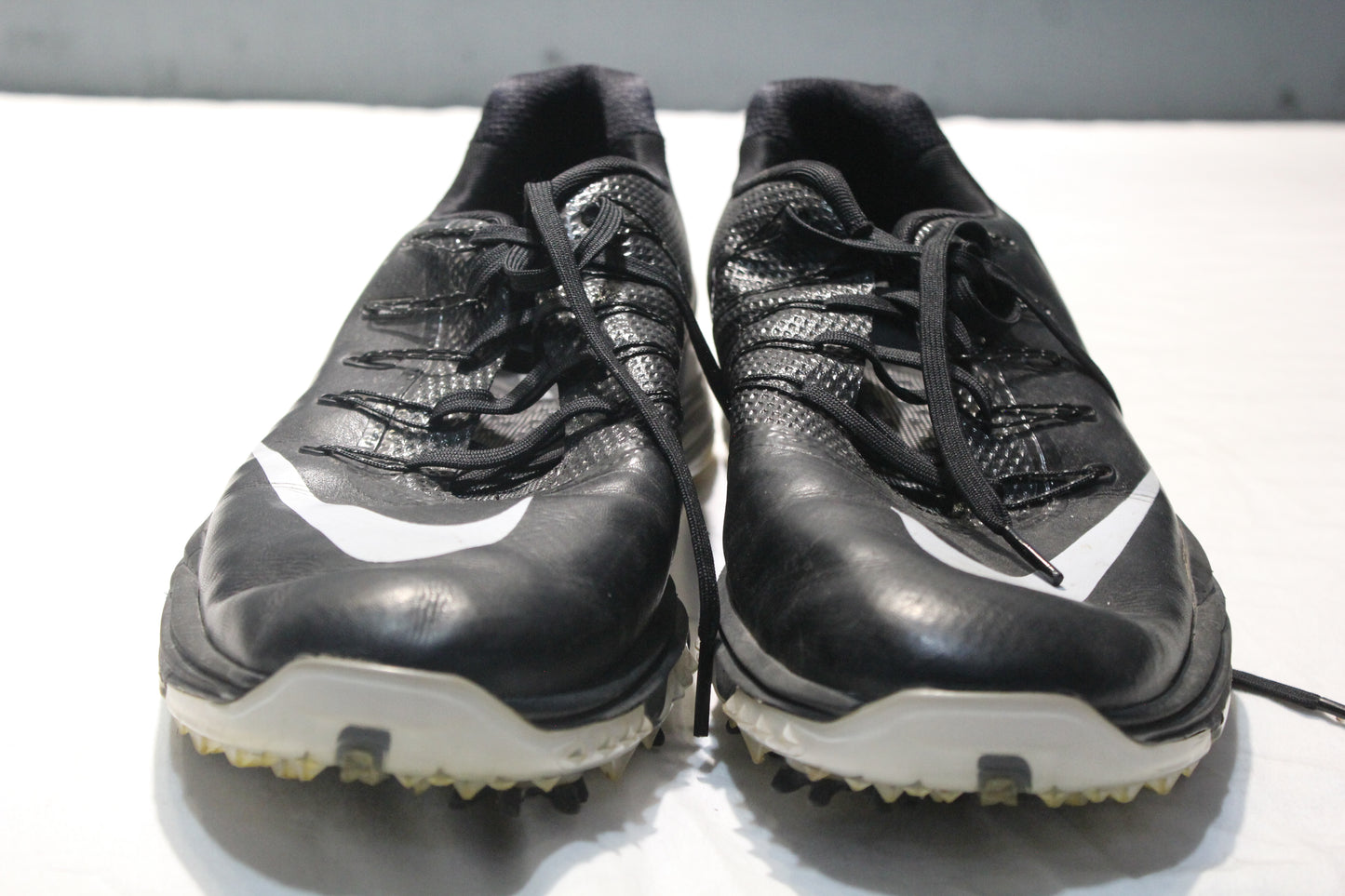 Men's Size 9.5 Nike Lunar Control 4 Golf Shoes Spikes Black 8191307-001 Twin Bridge Farm Twin Bridge Farm (2289)