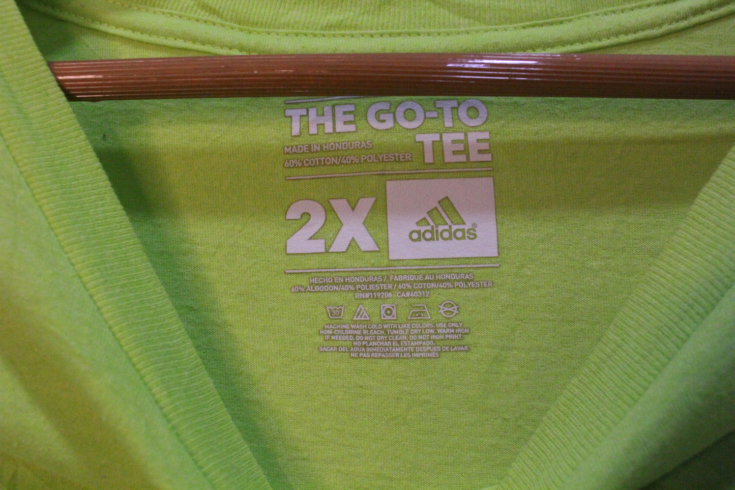 Men’s Adidas Short Sleeve T-Shirt—Large