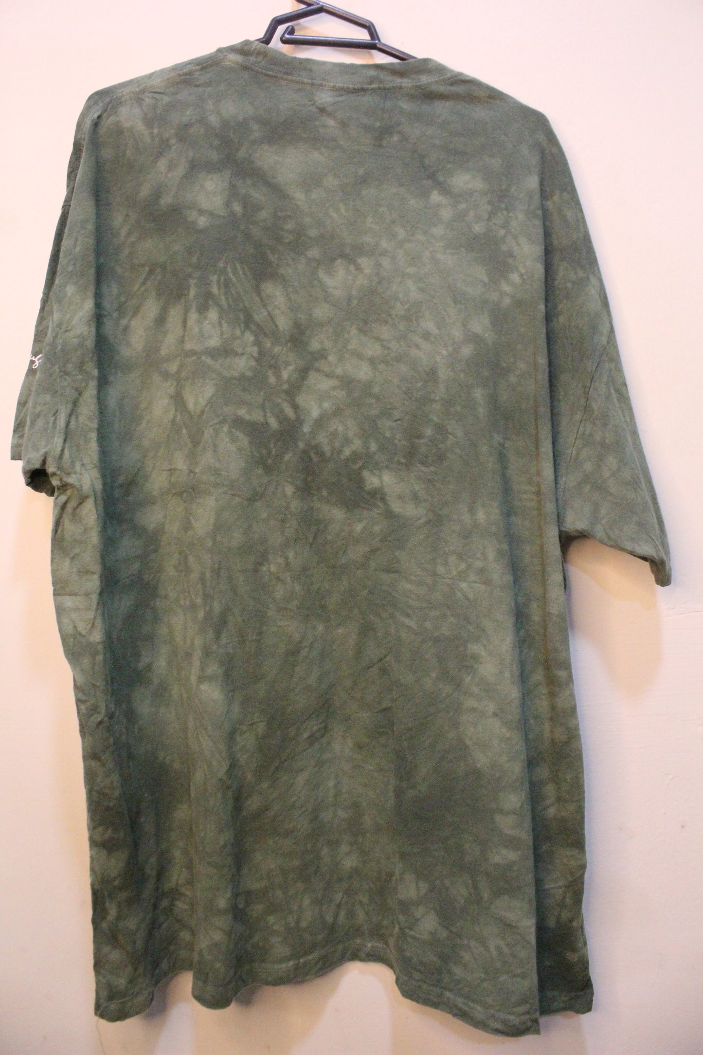 The Mountain Tigers Green Jungle Graphic Tie Dye Shirt 2011 2XL All Over Print