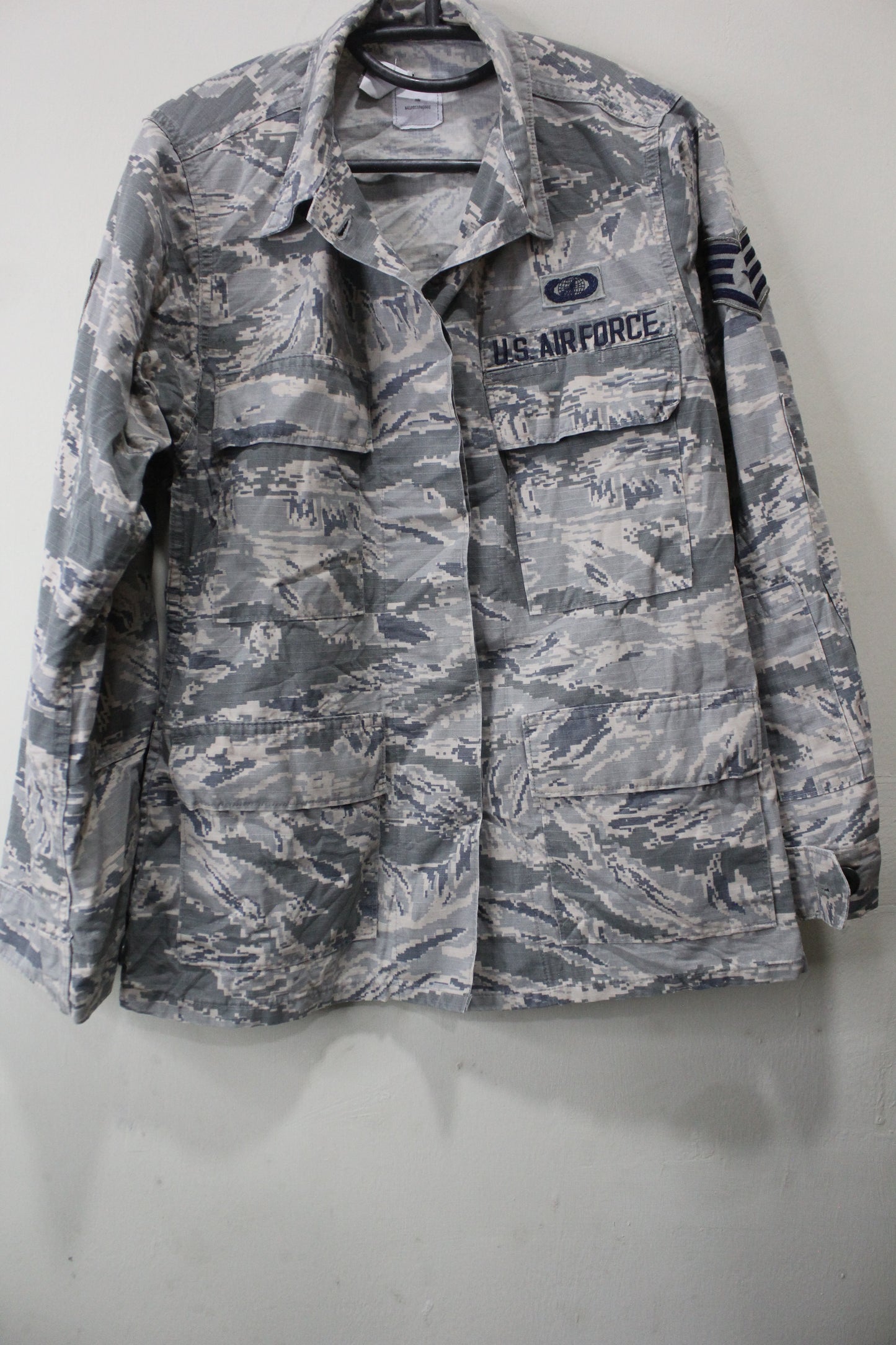 USAF Air Force Issue 36 Reg BDU Blouse Utility Coat Digital Desert Camo EUC