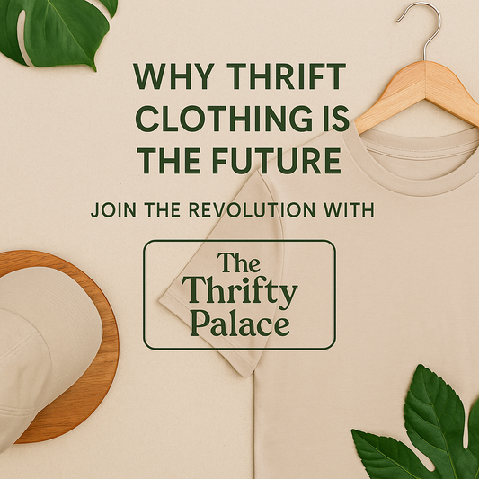Thrift Clothing is the Future  Join the Movement with The Thrifty Palace