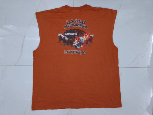 Harley Davidson Shirt Las Vegas Nevada Sleeveless Shirt