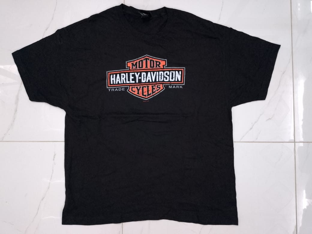 Harley Davidson Shirt Men's Medium Black Battle Creek Michigan Biker Motorcycle
Caseys Archive