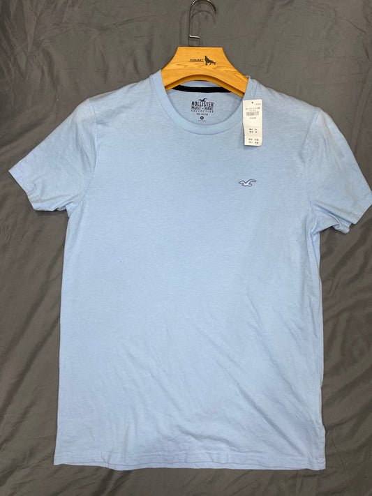Hollister "Must-Have" Collection  Mens Blue Large Cotton Short Sleeve Tee Shirt