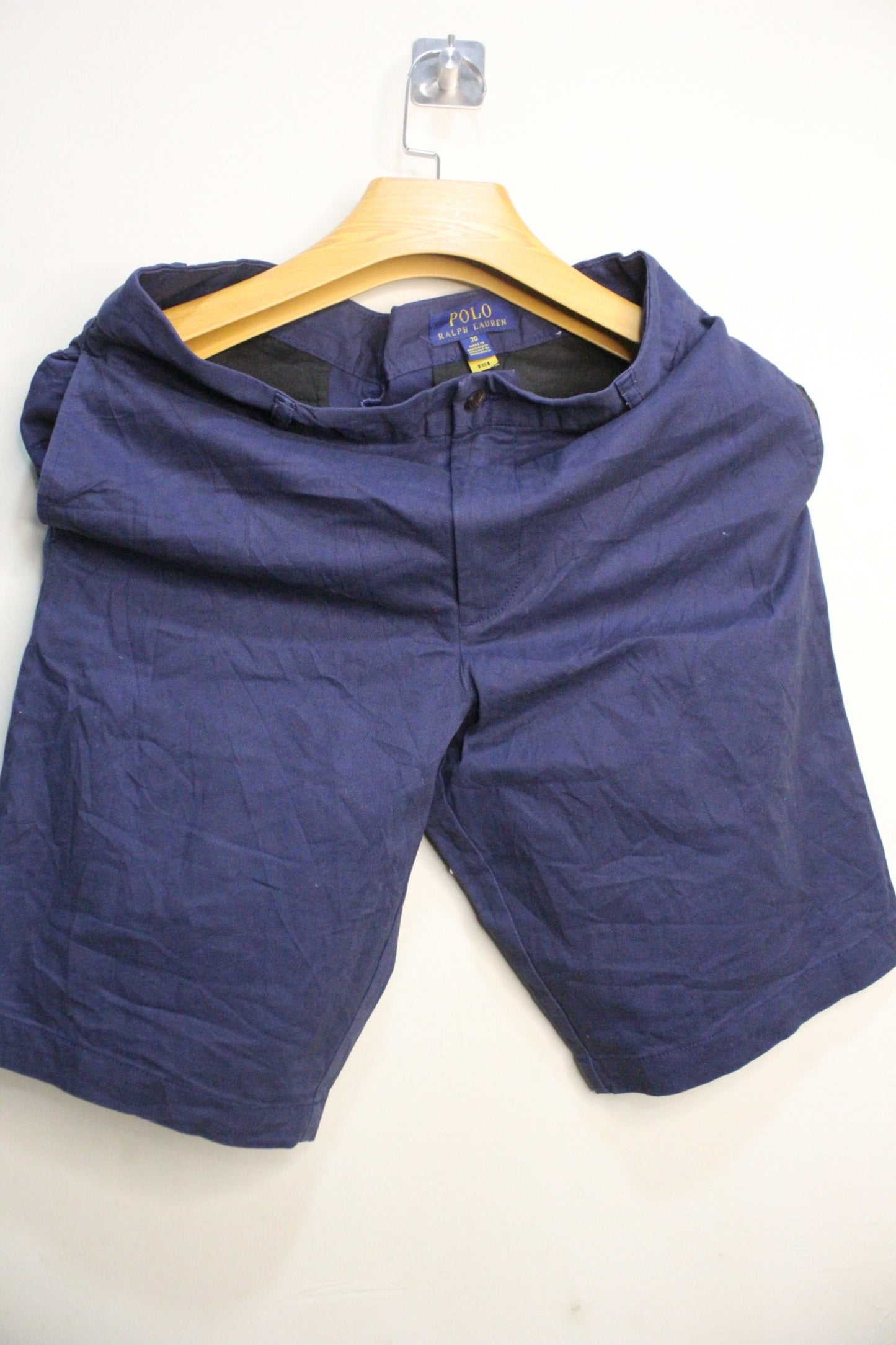POLO Ralph Lauren Shorts Men’s 20  Blue Dry Clean RARE