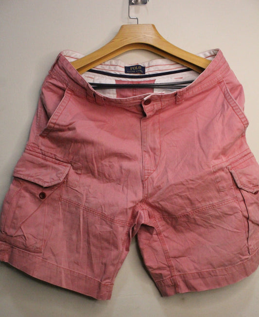 Vintage Polo Ralph Lauren Shorts Mens 44T Tall Pink Chino