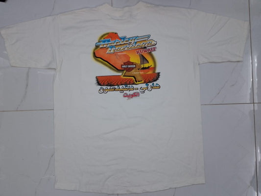 Vintage Harley Davidson Kuwait Tee 2x