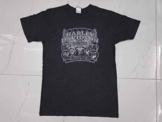 Harley Davidson Shirt Extra Large Adult Gray Farmington Hills, MI 2008 Mens XL