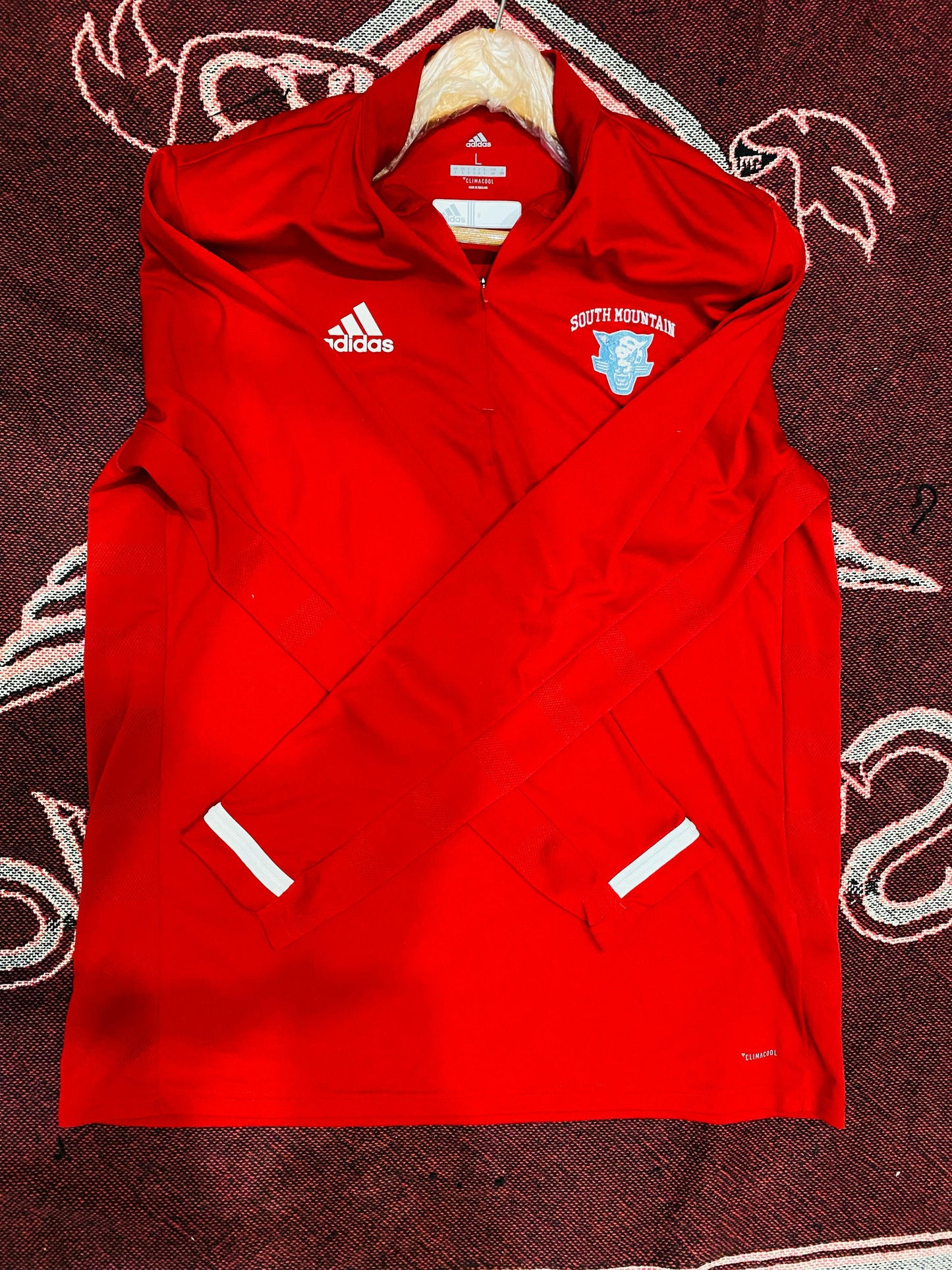 Adidas Louisville Sideline Knit 1/4-Zip jacket