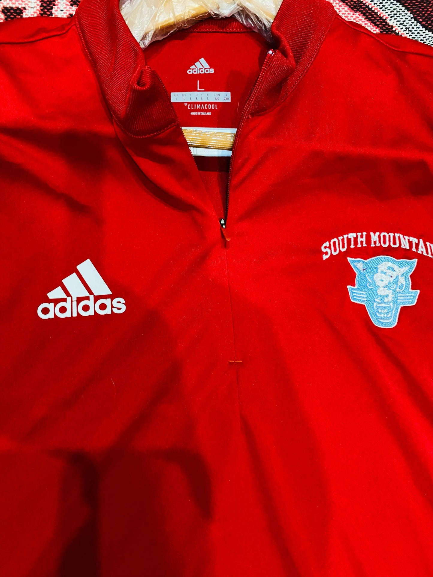 Adidas Louisville Sideline Knit 1/4-Zip jacket