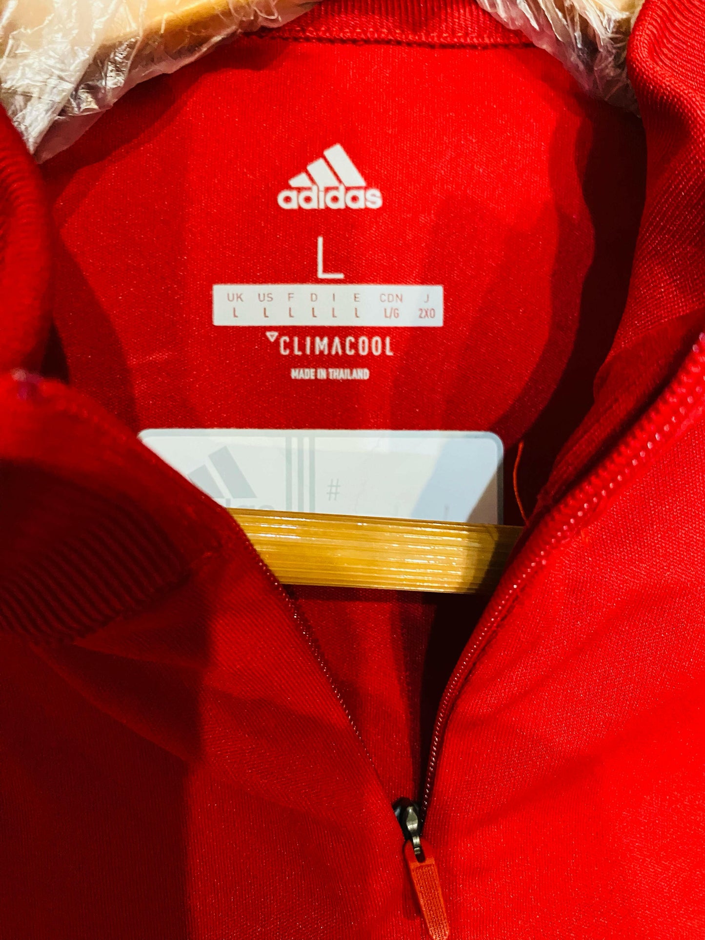 Adidas Louisville Sideline Knit 1/4-Zip jacket